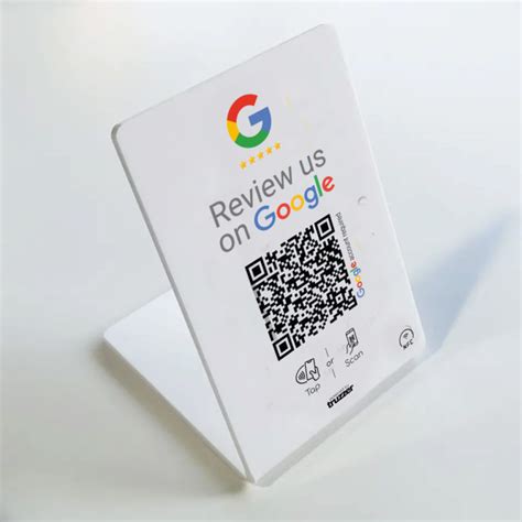 review us on google nfc stand|Review Us On Google Stand .